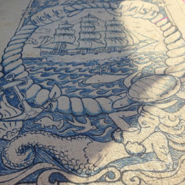 LizM Dock Tattoo at Harbor Arts: New England Sailors