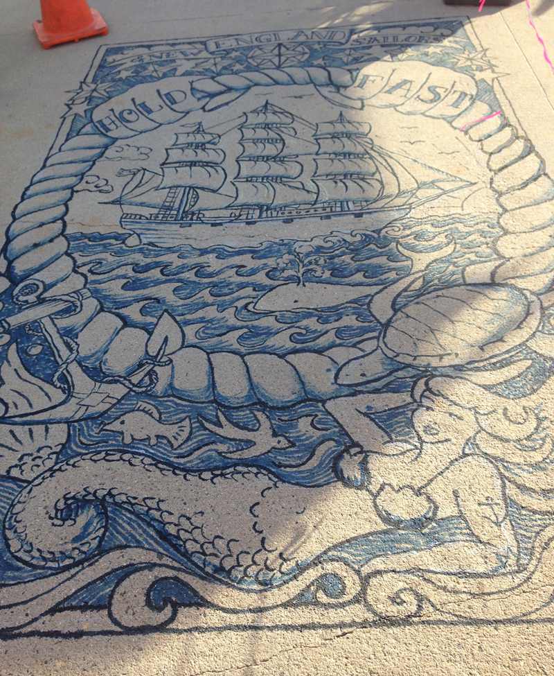 LizM Dock Tattoo at Harbor Arts: New England Sailors