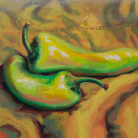 Sweet Peppers by Liz LaManche