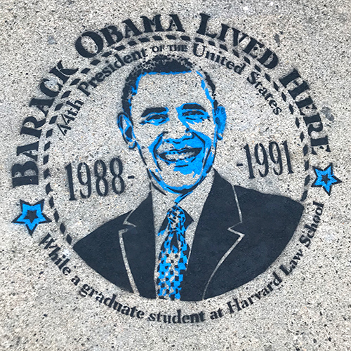 obama logo stencil